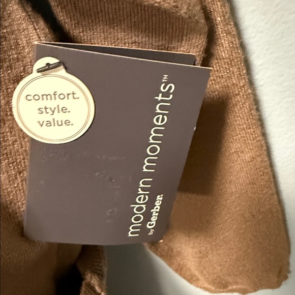 Modern Moments by Gerber Toddler Boy or Girl Gender Neutral Sweater Knit set - Picture 8 of 9
